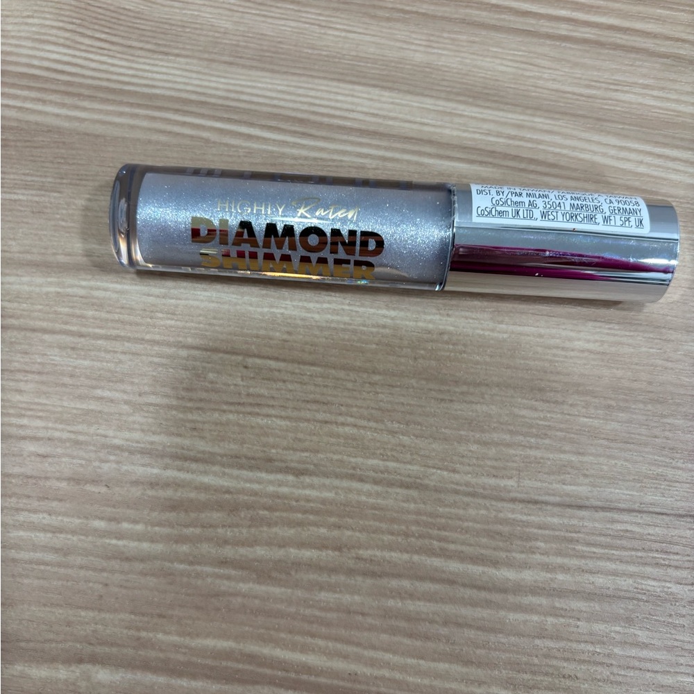 Milani Diamond Shimmer Lip Gloss - Silver Glitter  never used $6